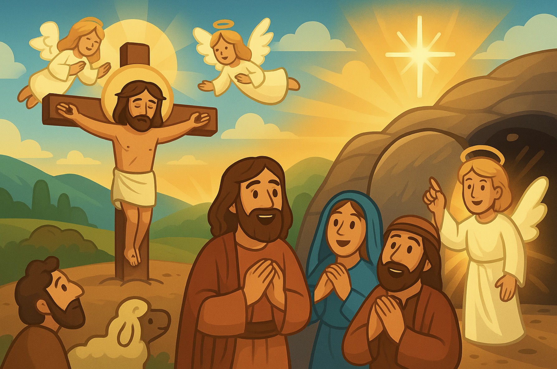 death and resurrection of jesus