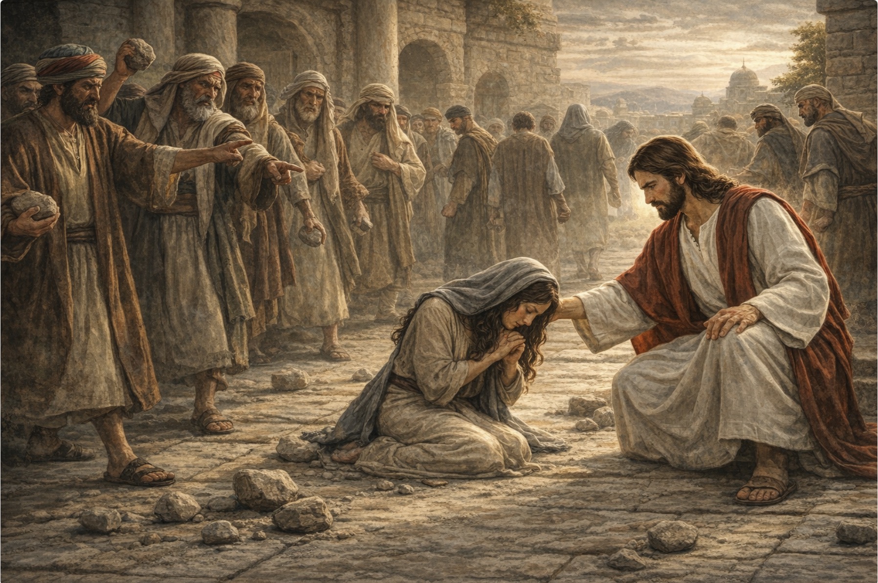 Jesus Forgives a Woman