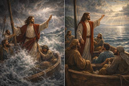 Jesus Calms the Storm