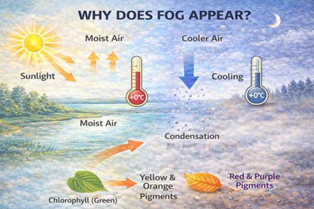 Why does fog appear