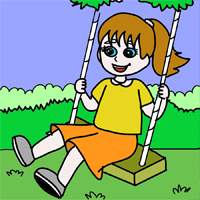 A swing