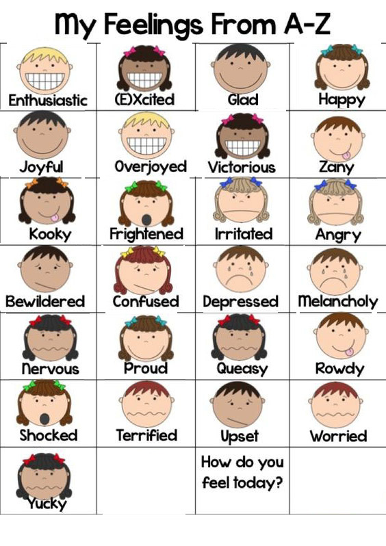 feelings words