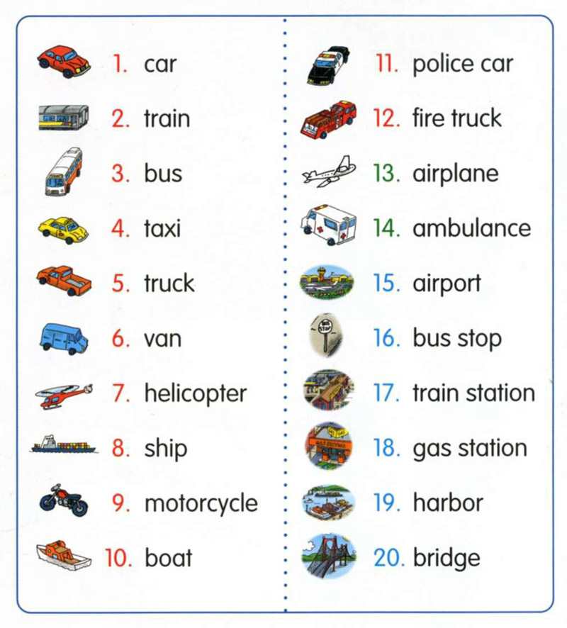 town words